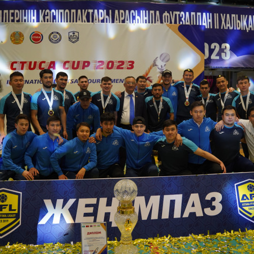 В Астане прошел футзальный турнир «CTUCA CUP» среди профсоюзных работников стран Центральной Азии