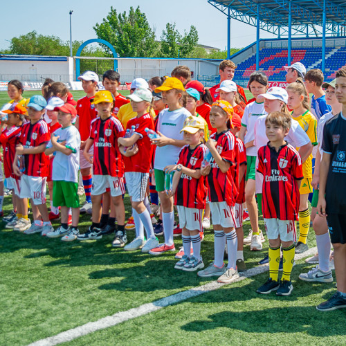 Қызылордада балалар үйінің тәрбиеленушілеріне арналған футбол фестивалі өтті