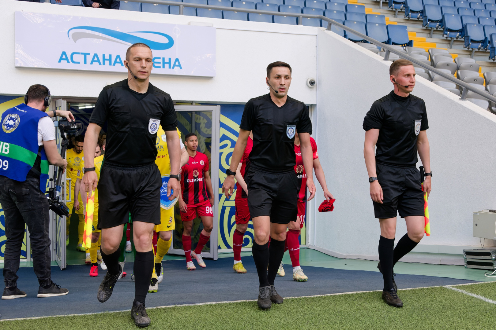 Футболдан OLIMPBET-Қазақстан Кубогы 1/4 финалының қарымта ойындарына тағайындалған төрешілер