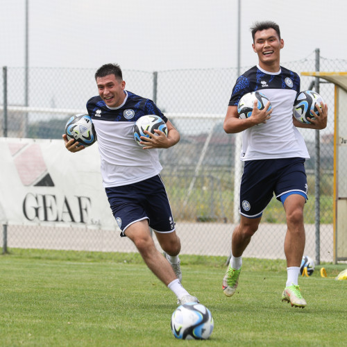 Kazakhstan national team in Parma - Photos