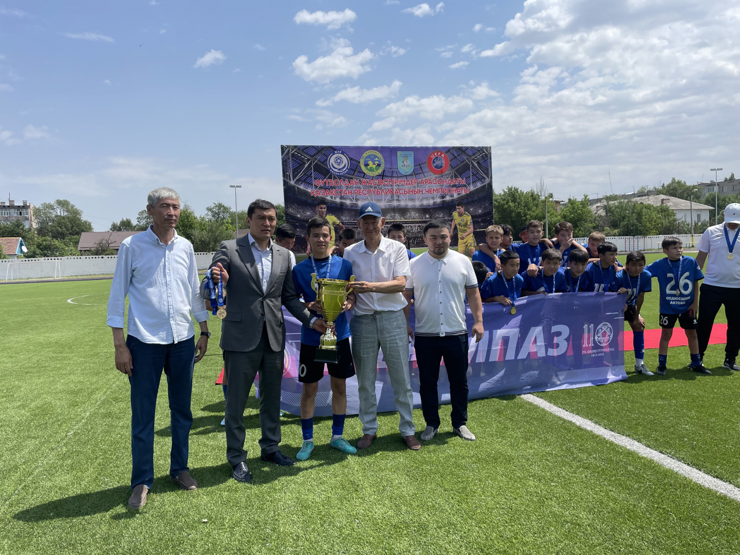 Актюбинская область – победитель чемпионата РК среди областных команд не старше 2009 г.р.