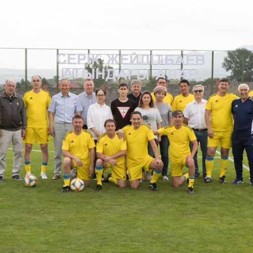 Football field in Talgar has been named after Kazakhstani footballer