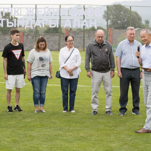 Football field in Talgar has been named after Kazakhstani footballer