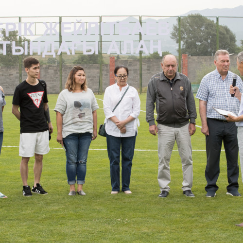 Football field in Talgar has been named after Kazakhstani footballer