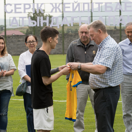 Football field in Talgar has been named after Kazakhstani footballer