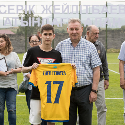 Football field in Talgar has been named after Kazakhstani footballer
