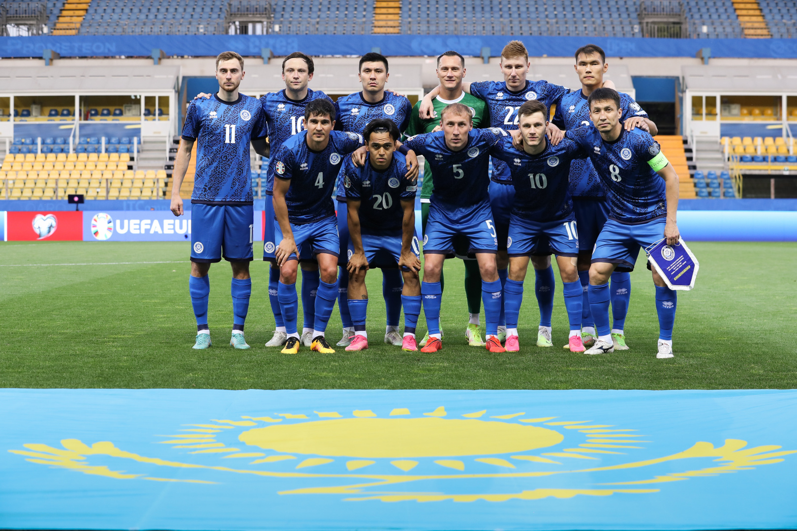 Kazakhstan eight positions up in the FIFA rankings