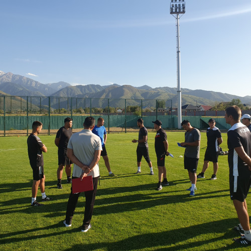 В Талгаре прошел второй модуль курса обучения тренеров на категории B-Goalkeeper UEFA