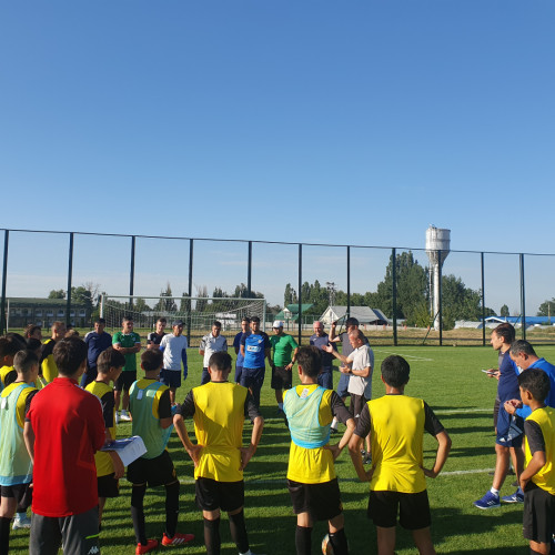 В Талгаре прошел второй модуль курса обучения тренеров на категории B-Goalkeeper UEFA