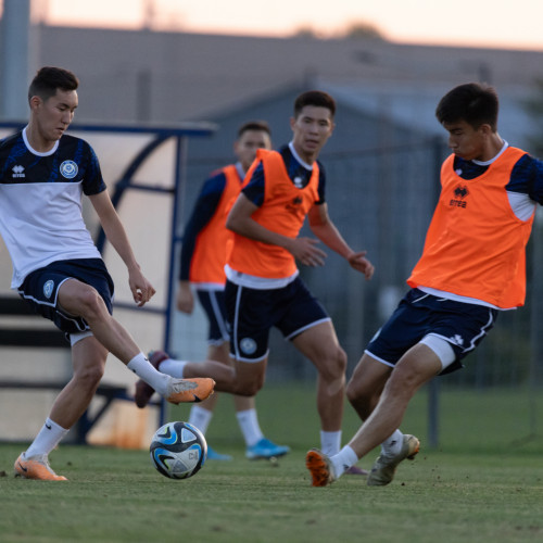 Kazakhstan U-21 team in Hungary - Photos