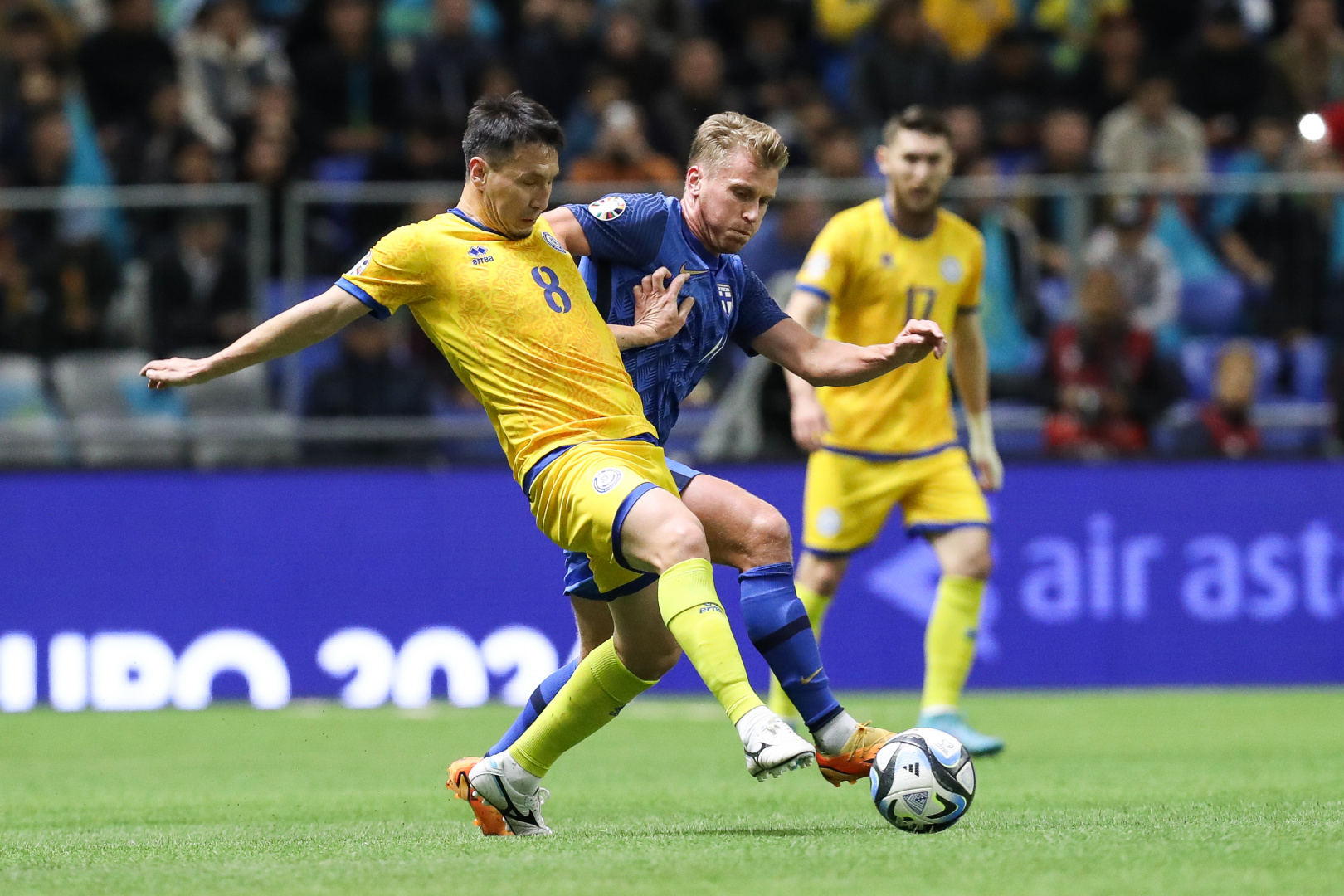 Finland takes minimum win over Kazakhstan