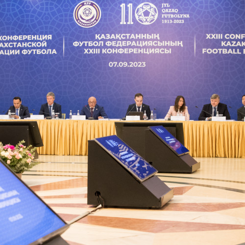 XXIII Regular Conference of the Kazakhstan Football Federation took place in Astana