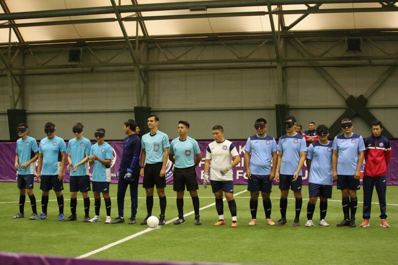 KFF Blind Football Cup takes place in Almaty
