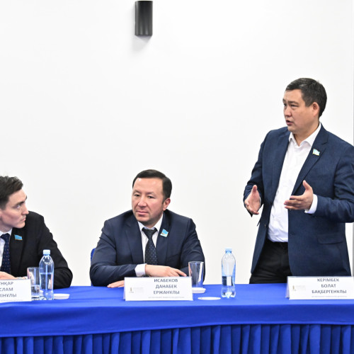 Астанада Қазақстан Республикасы Парламенті Сенаты мен Мәжілісінің депутаттарымен кездесу өтті