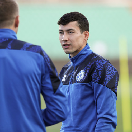 Kazakhstan national team's training session