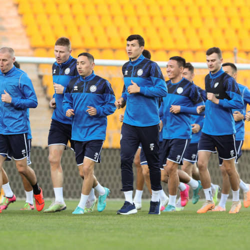 Kazakhstan national team's training session