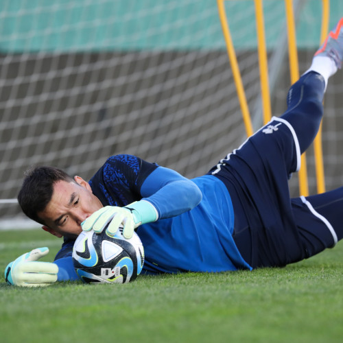 Kazakhstan national team's training session