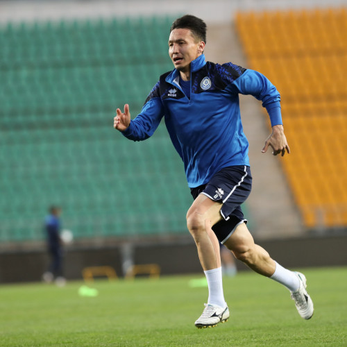 Kazakhstan national team's training session