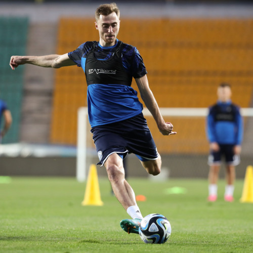 Kazakhstan national team's training session