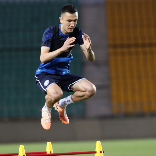 Kazakhstan national team's training session