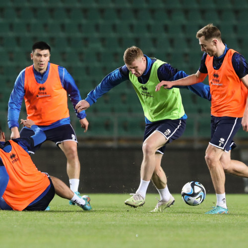 Kazakhstan national team's training session