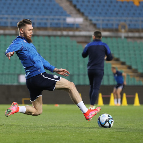 Kazakhstan national team's training session