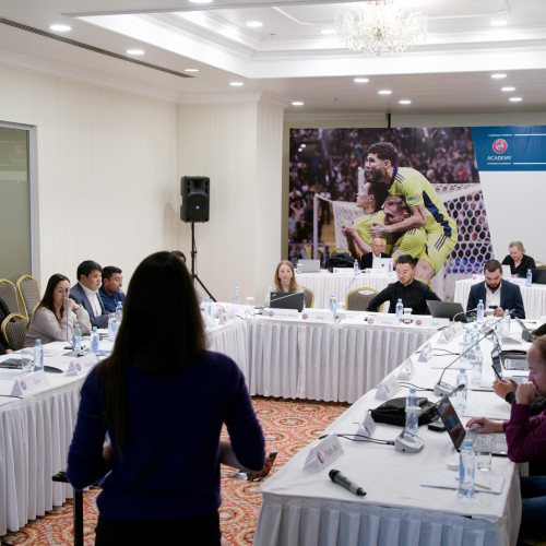 Қазақстанда UEFA CFM білім беру курсы өтіп жатыр