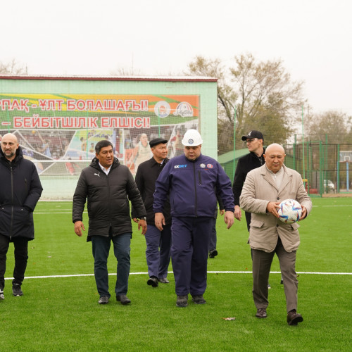 KFF opens new football field in Aktobe