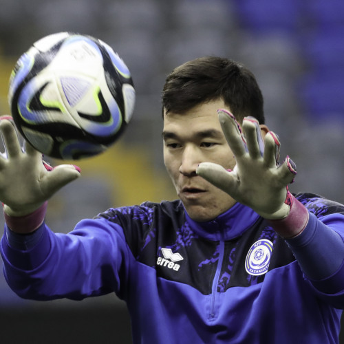 Kazakhstan National team's training session