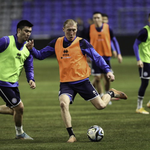 Kazakhstan National team's training session