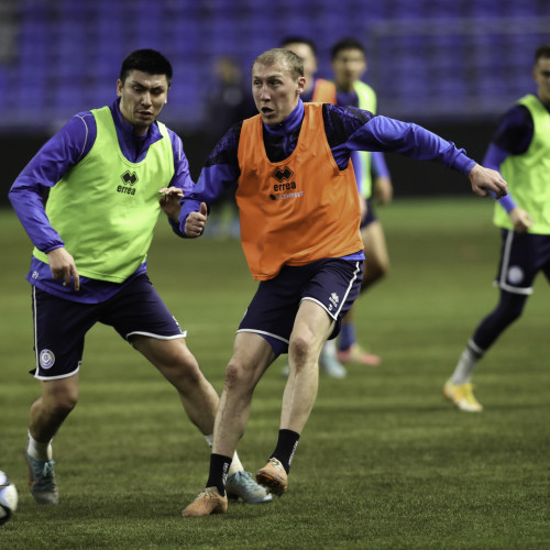 Kazakhstan National team's training session