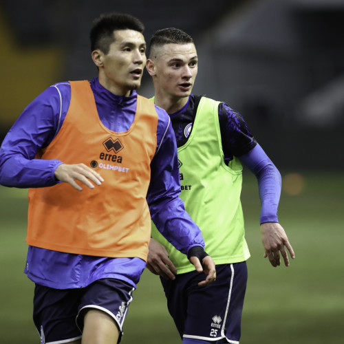 Kazakhstan National team's training session