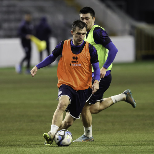 Kazakhstan National team's training session