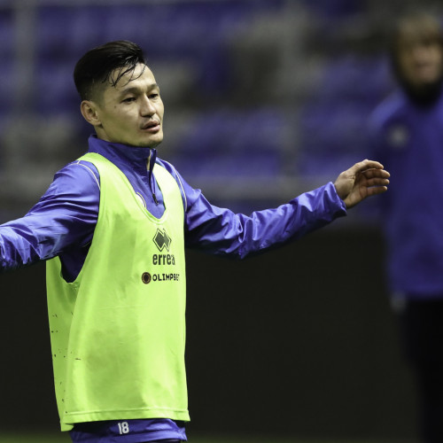 Kazakhstan National team's training session