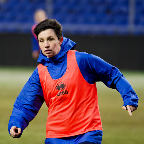 Kazakhstan Women's Team's Training Session