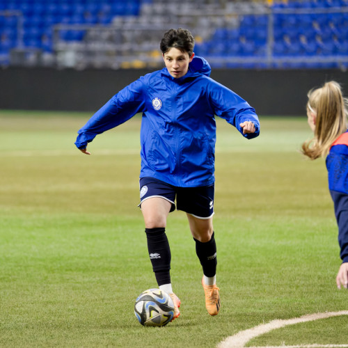 Kazakhstan Women's Team's Training Session