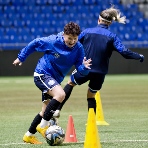 Kazakhstan Women's Team's Training Session