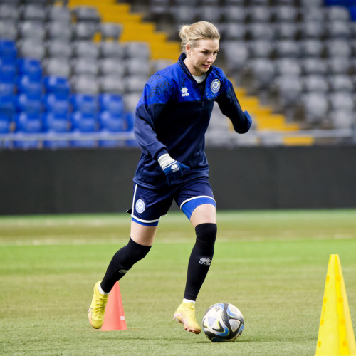 Kazakhstan Women's Team's Training Session