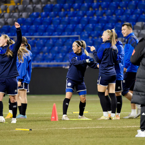 Kazakhstan Women's Team's Training Session