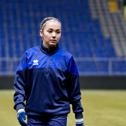 Kazakhstan Women's Team's Training Session