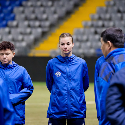 Kazakhstan Women's Team's Training Session
