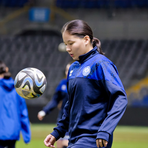 Kazakhstan Women's Team's Training Session