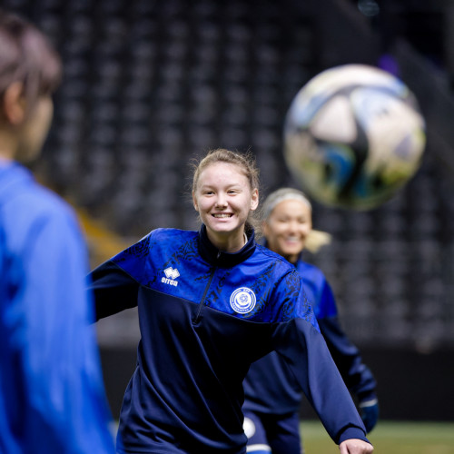 Kazakhstan Women's Team's Training Session