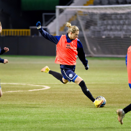 Kazakhstan Women's Team's Training Session