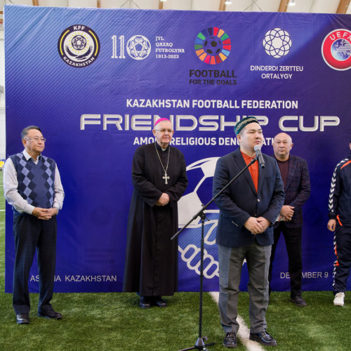 Астанада діни конфессиялар өкілдері арасында футбол турнирі өтті