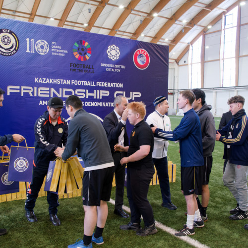 Астанада діни конфессиялар өкілдері арасында футбол турнирі өтті