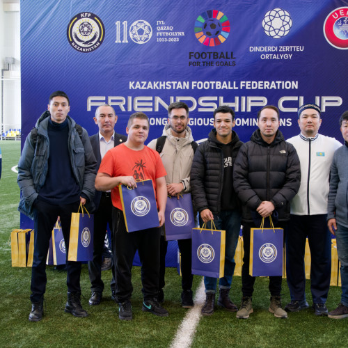 Астанада діни конфессиялар өкілдері арасында футбол турнирі өтті