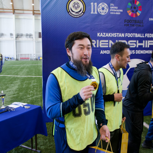 Астанада діни конфессиялар өкілдері арасында футбол турнирі өтті