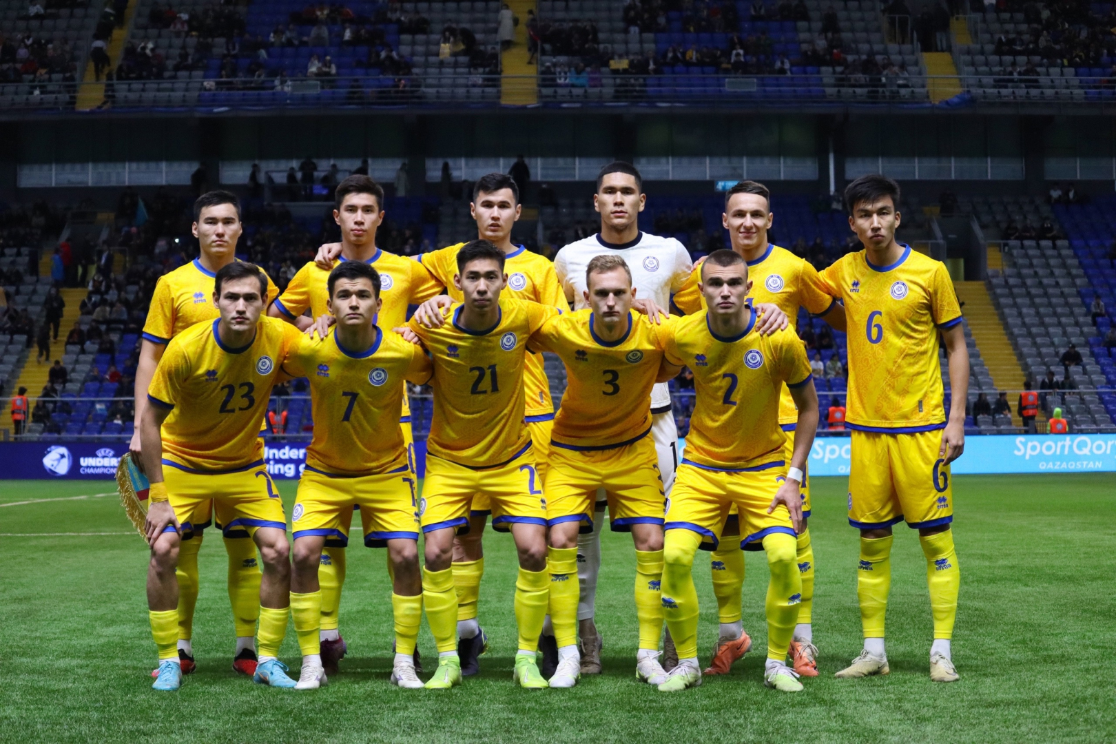 Kazakhstan U-21 squad for the matches against Scotland and Hungary
