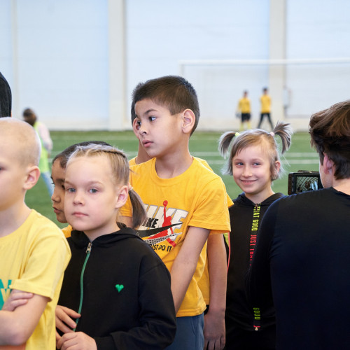 В Астане прошел фестиваль футбола для детей в рамках UEFA Grassroots Awards Winners 2023/24